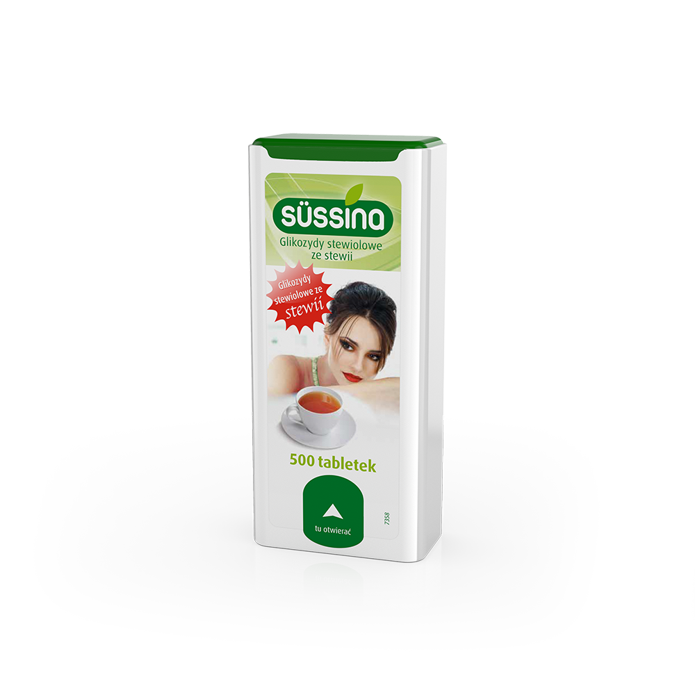 Stevia Sussina, 500 tabletek - obrazek 1
