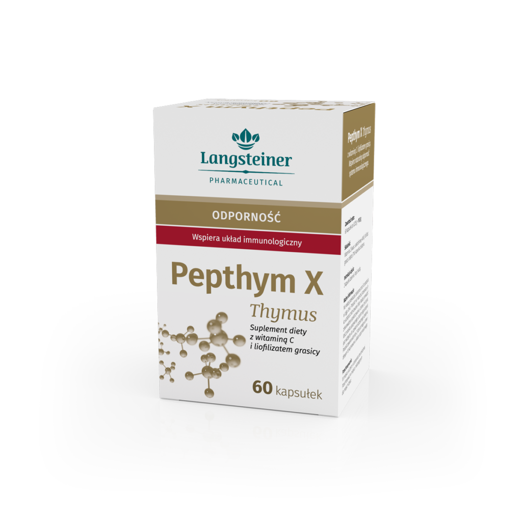 Pepthym X Thymus, 60 kapsułek