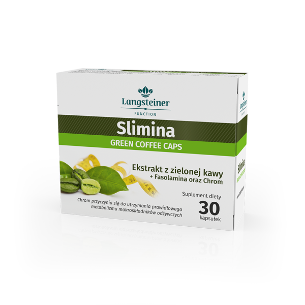 Slimina Green Coffee Caps, 30 kapsułek
