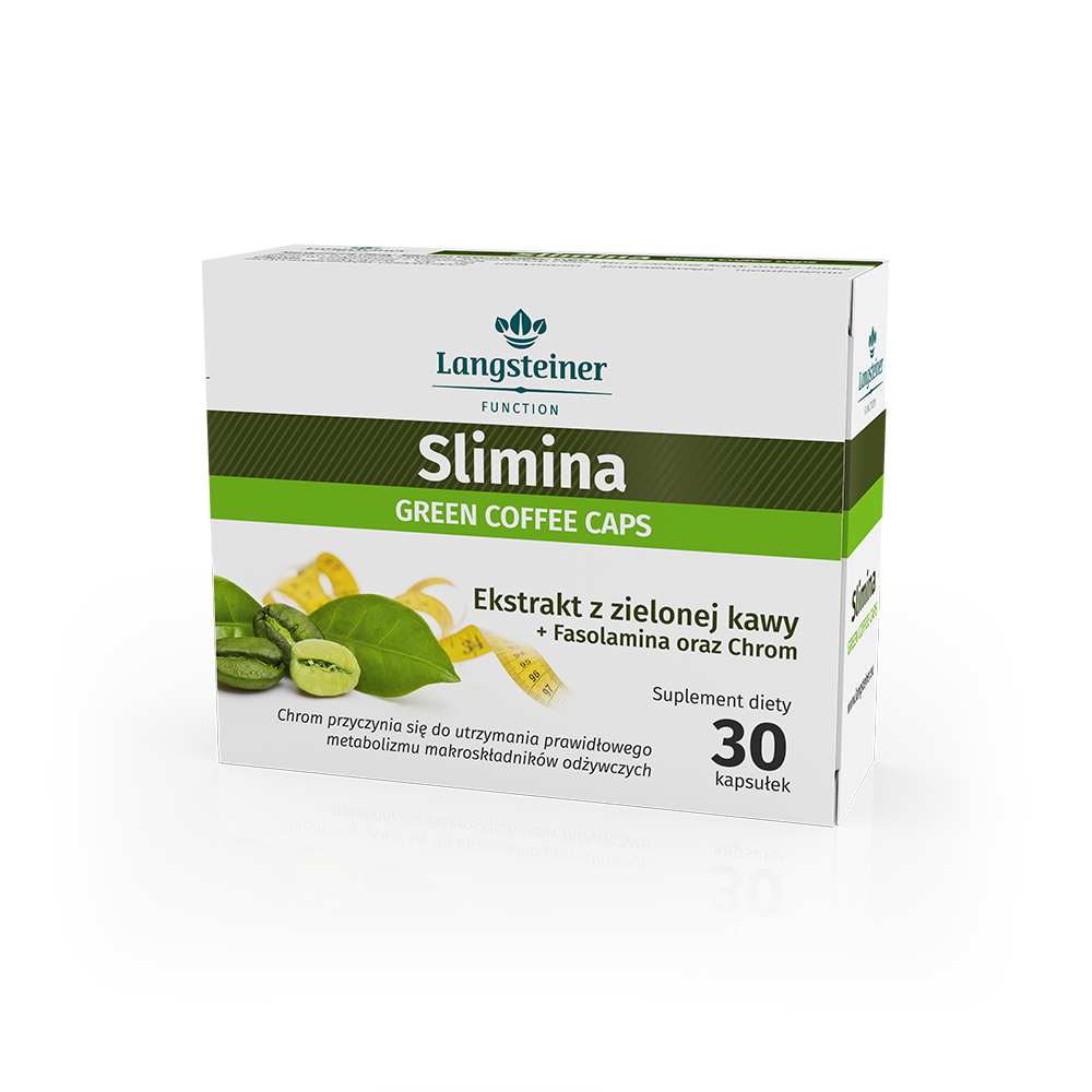 Slimina Green Coffee Caps, 30 kapsułek - obrazek 1