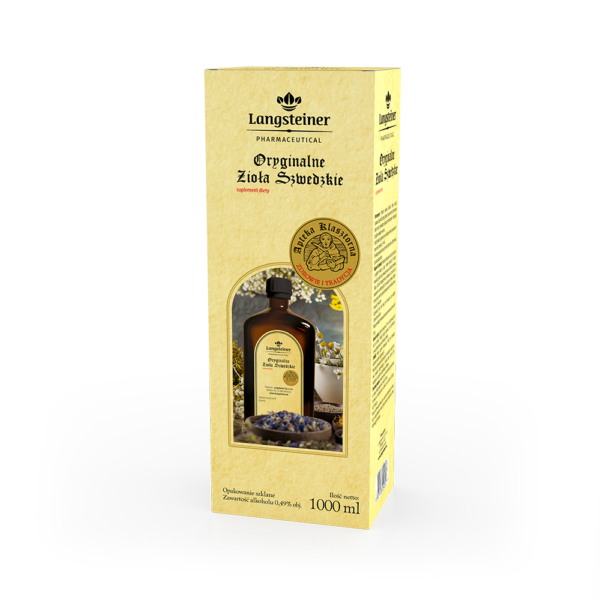 Oryginalne Zioła Szwedzkie, 1000 ml