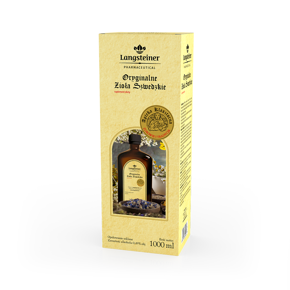 Oryginalne Zioła Szwedzkie, 1000 ml - obrazek 1