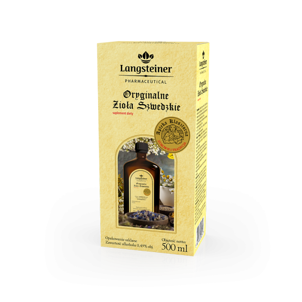 Oryginalne Zioła Szwedzkie, 500 ml