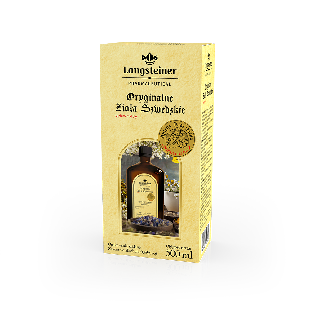 Oryginalne Zioła Szwedzkie, 500 ml - obrazek 1