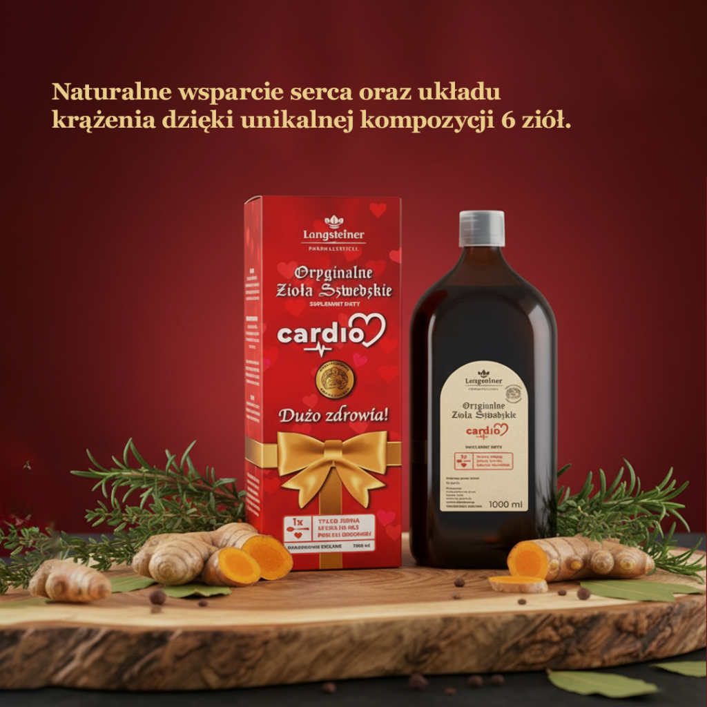 Oryginalne Zioła Szwedzkie Cardio, 500 ml