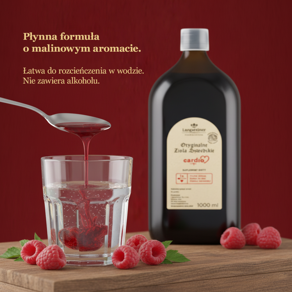 Oryginalne Zioła Szwedzkie Cardio, 500 ml