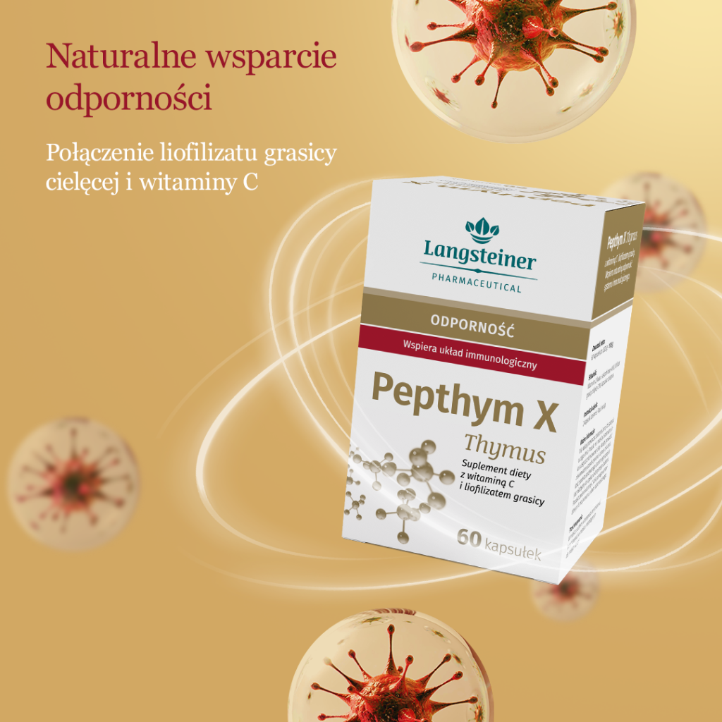 Pepthym X Thymus, 60 kapsułek