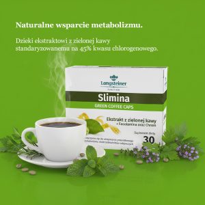 Slimina Green Coffee Caps, 30 kapsułek - obrazek 2