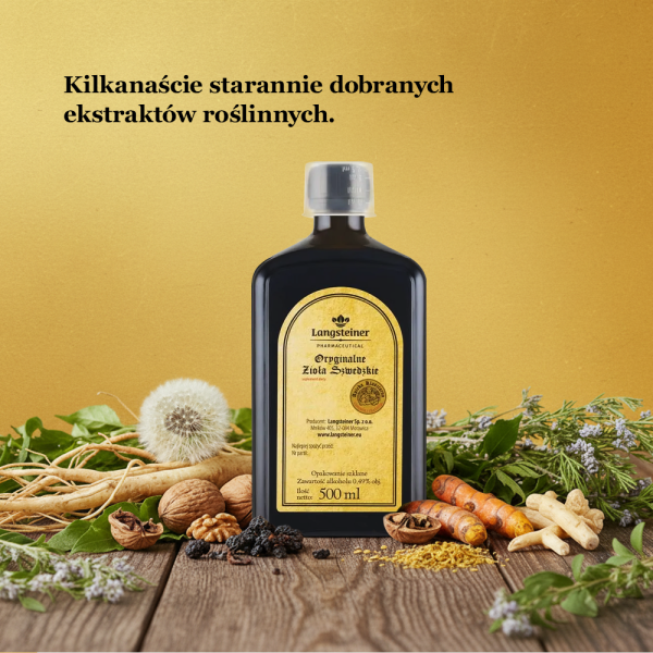 Oryginalne Zioła Szwedzkie, 500 ml