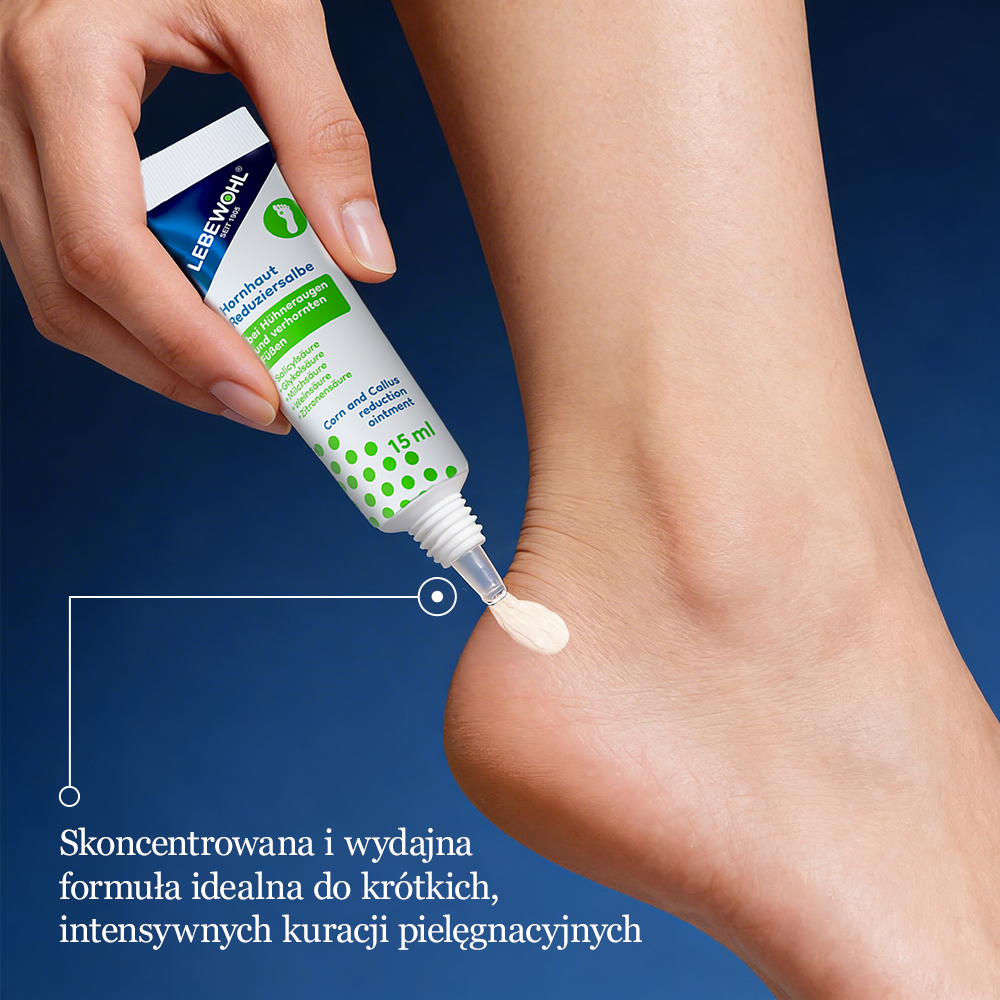 Maść redukująca odciski i modzele i zrogowaciałe stopy, 15 ml - obrazek 3