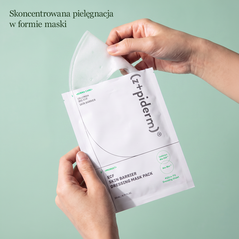 Z+ Piderm EGF Maska ochronna do twarzy w płachcie 23 ml.