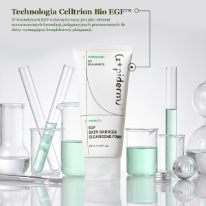 Z+ Piderm EGF Pianka oczyszczająca do skóry wrażliwej 120 ml. - obrazek 4
