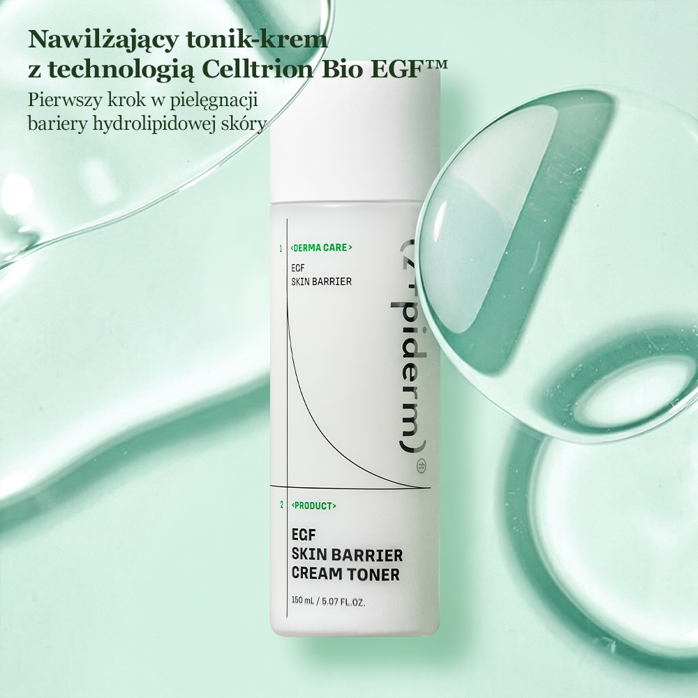 Z+ Piderm EGF Kremowy toner do twarzy 150 ml.