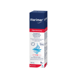 Marimer – hipertoniczny spray do nosa z wodą morską, 100 ml