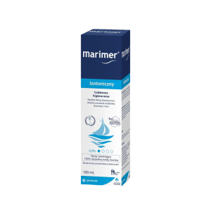 Marimer – izotoniczny spray do nosa z wodą morską, 100 ml